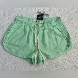 Roxy Women's Light Green Athletic Shorts size M